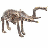 Art Dogon Bronze Elephant