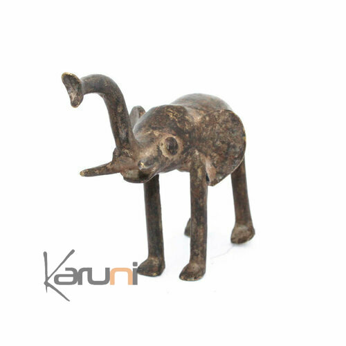 Art Dogon Bronze Elephant