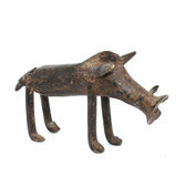 Art dogon Bronze phacochere