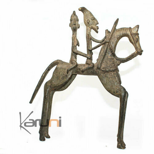 Art Dogon Bronze Grand Cavalier