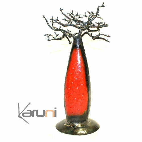 Arbre à bijoux Baobab Decoration Rouge