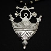 Collier en argent Croix du Sud d'Iferouane 2 - Niger