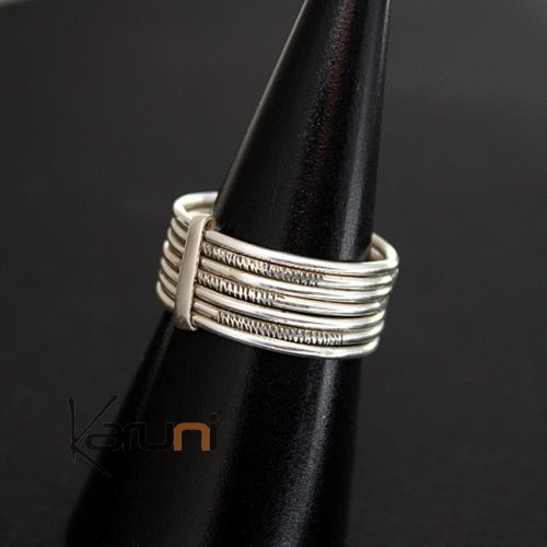 Bijoux Touareg Ethniques Bague en Argent semainier femme/homme 01 b