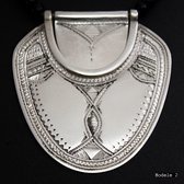 Bijoux Touareg Ethniques Collier en argent Feuille 01 - KARUNI