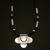 Bijoux Touareg Ethniques Collier en argent Fleur 04 - KARUNI