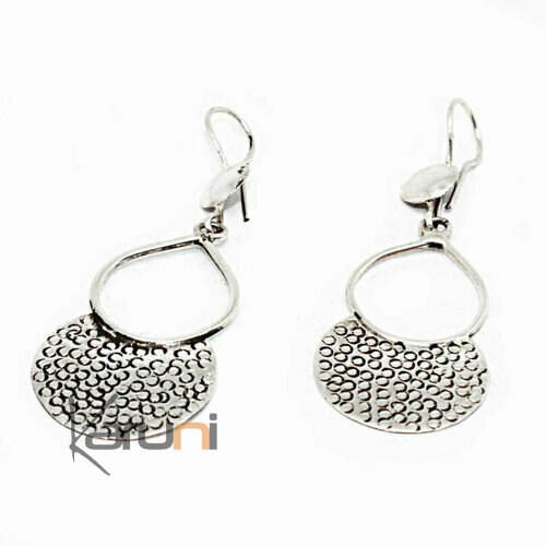 Boucles d'Oreilles Créoles Argent 925 Offe