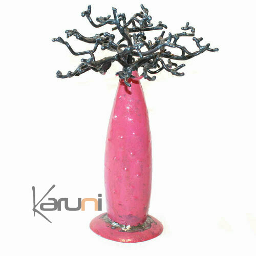 Arbre à bijoux Baobab Decoration Rose