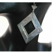 Boucles d'oreilles argent massif