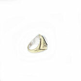 bague chevaliere bronze argent 