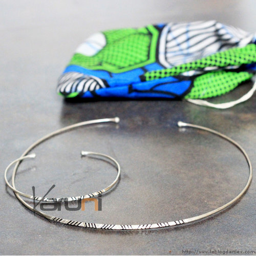 Bracelet Fin en Argent 750 de Mauritanie Femme/Enfant 02