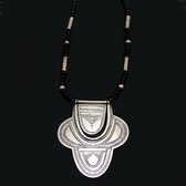 Bijoux Touareg Ethniques Collier en argent Fleur 02 - KARUNI b