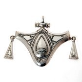 Bijoux Touareg Ethniques Africains Collier Pendentif en Argent 22 Pendants Gravs