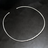 Bijoux Ethniques Africains Touareg Collier Tour de Cou en Argent 750 de Mauritanie 03