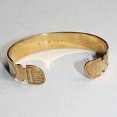 Bijoux Touareg Ethniques Bracelet gravé en bronze 02 - KARUNI c