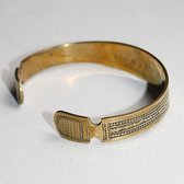 Bijoux Touareg Ethniques Bracelet grav en bronze 06 - KARUNI b