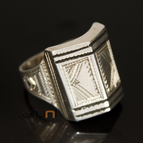 Bijoux Touareg Ethniques Bague Chevalire en Argent Homme/Femme Volume 13 Livre