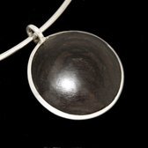 Pendentif argent ebene
