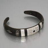 Bracelet ethnique enfant argent et corne de Mauritanie 4 a