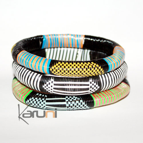 Bijoux Ethniques Touareg Bracelets africains larges homme/femme/enfant (lot de 3) 05 b